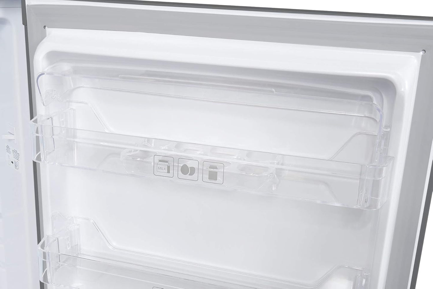 Exquisit Réfrigérateur KS16-V-H-040E Inoxlook | Meuble Sur Pied | Volume 127 L | Inoxlook | Étagères En Verre Et Compartiment À Légumes | Éclairage | Étagères De Porte | Butée De Porte Interchangeable