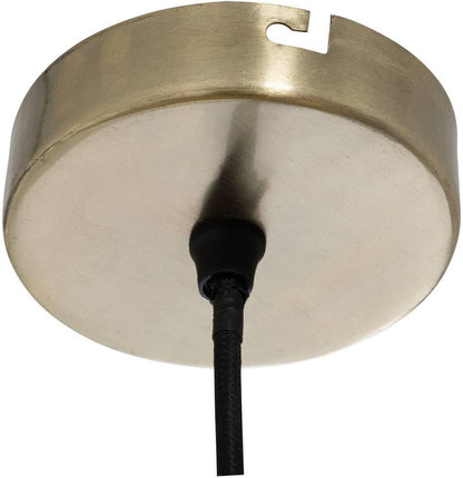 Atmosphera - Luminaire Suspension En Métal Doré D 80 Cm