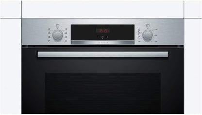 HBA553BR0 Four Intégrable Série 4 - Four Multifonction - 3400 W - Grande Capacité De 71 L - Inox
