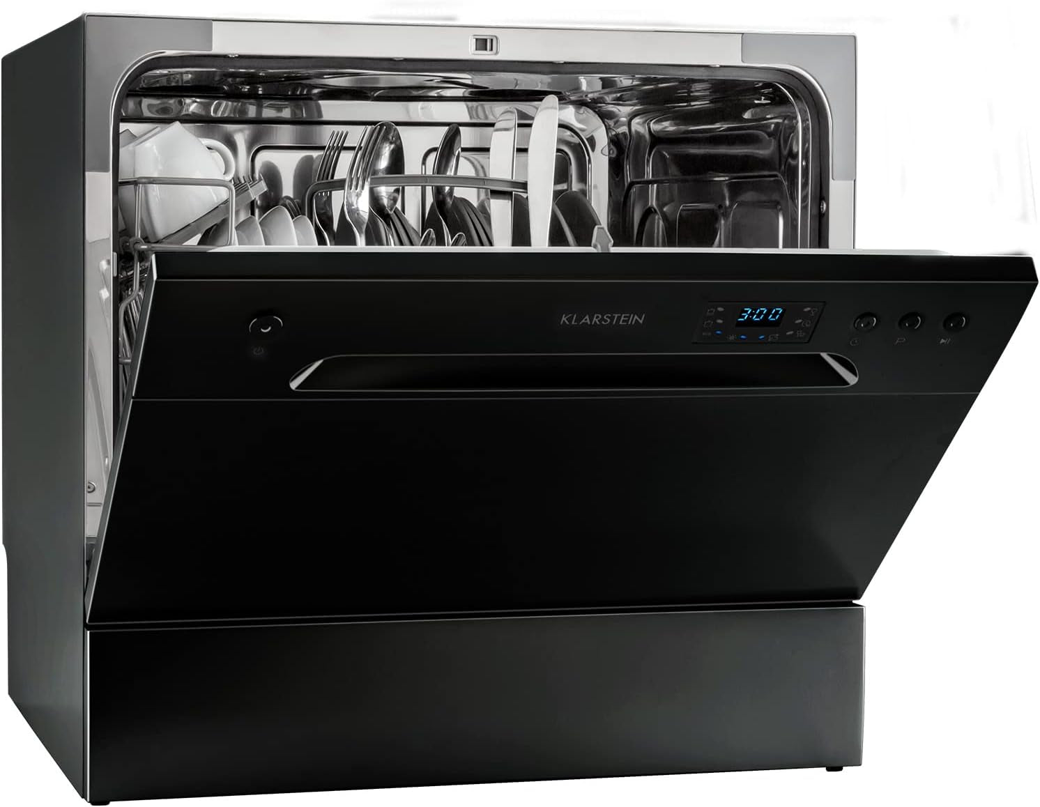 Mini Lave Vaisselle De 6 Couvert, Lave-Vaisselles Silencieux, 6 Programmes De Lavage, Petit Lave-Vaisselle De Table Compact, Lave Vaisselle Portable, Facile À Installer Pour Maison, Bureau