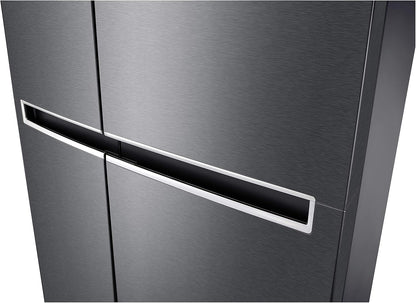 GSB470BASZ Réfrigérateur Américain Side by Side Total No Frost Avec Congélateur, 642 L, Smart Diagnostic - Réfrigérateur Intelligent Avec Wi-Fi Et Écran LED Extérieur