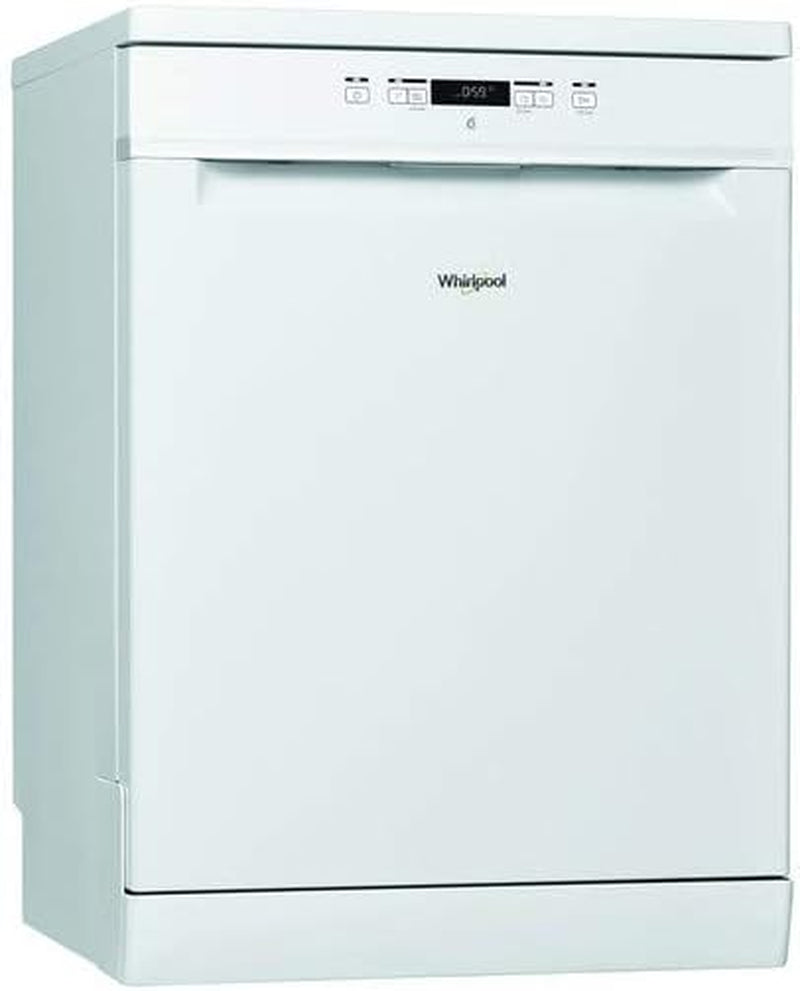 Lave Vaisselle Whirlpool WRFC3C26 - Lave Vaisselle 60 Cm - Classe A++ / 46 Decibels - 14 Couverts - Blanc Bandeau : Blanc - Pose Libre