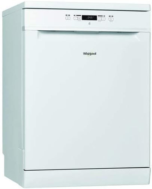 Lave Vaisselle Whirlpool WRFC3C26 - Lave Vaisselle 60 Cm - Classe A++ / 46 Decibels - 14 Couverts - Blanc Bandeau : Blanc - Pose Libre