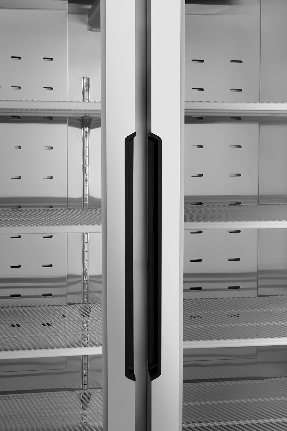 Réfrigérateur À Porte Vitrée GRE1400G, 131.4 X 80.5 X 209 Cm, 940 L, Argenté