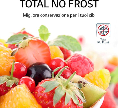 GSB470BASZ Réfrigérateur Américain Side by Side Total No Frost Avec Congélateur, 642 L, Smart Diagnostic - Réfrigérateur Intelligent Avec Wi-Fi Et Écran LED Extérieur