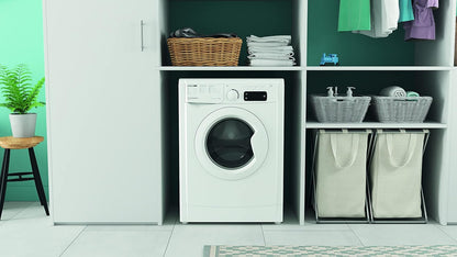 Indesit EWE 81283 W IT N, Machine À Laver À Montage Avant, 8 KG, 1200 TR/MIN, D