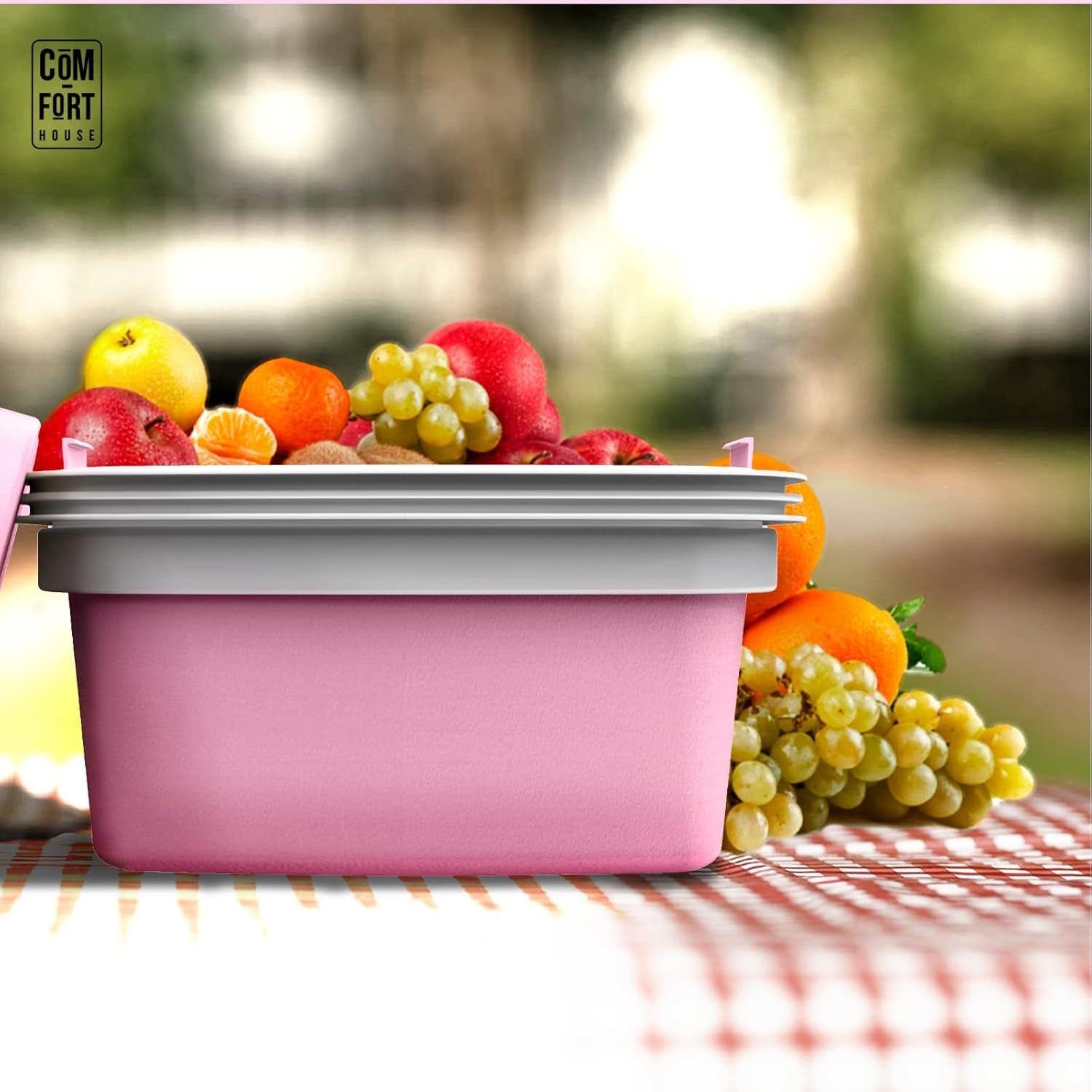 - Réfrigérateur Portable Avec Poignée Rigide - Porte-Nourriture Pour Camping, Plage, Camping - Réfrigérateur Rose - Capacité 16L