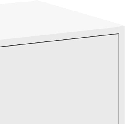 Armoire D'Apothicaire Blanche 30 X 41 X 174,5 Cm Bois D'Ingénierie