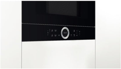 BFL634GB1 Micro-Ondes Intégrable - Série 8 - 60 X 38 Cm - 21 Litres - Noir