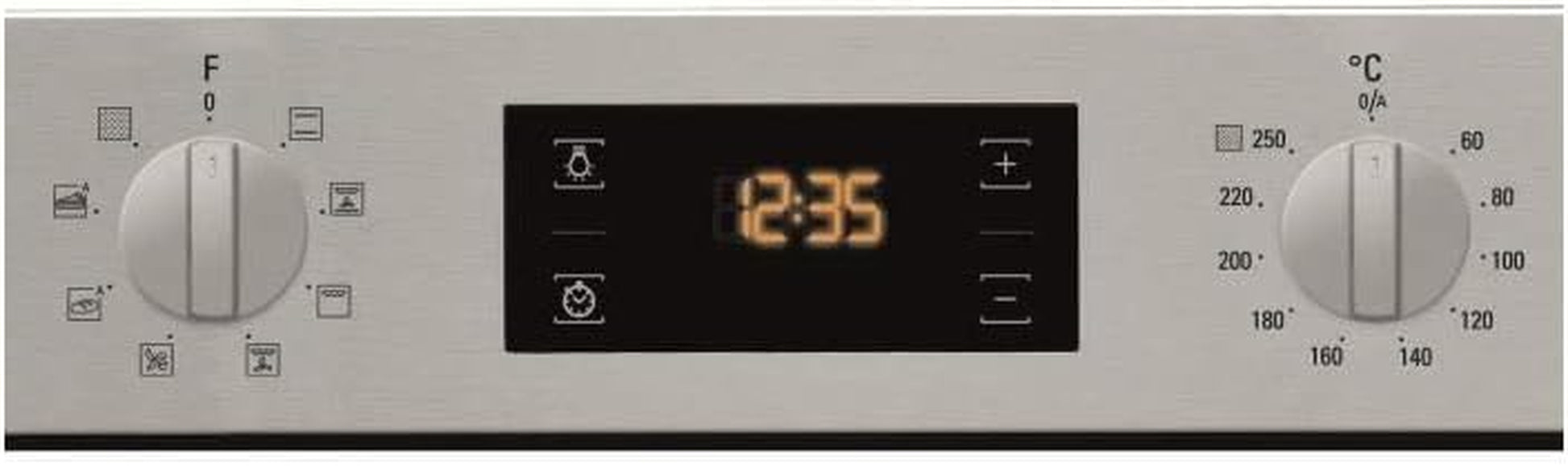 Four Encastrable Pyrolyse Hotpoint Ariston FA2540PIXHA - Four Multifonction Chaleur Tournante Ou Pulsée / 66 Litres / Classe a / Inox / Porte Froide (4 Vitres)