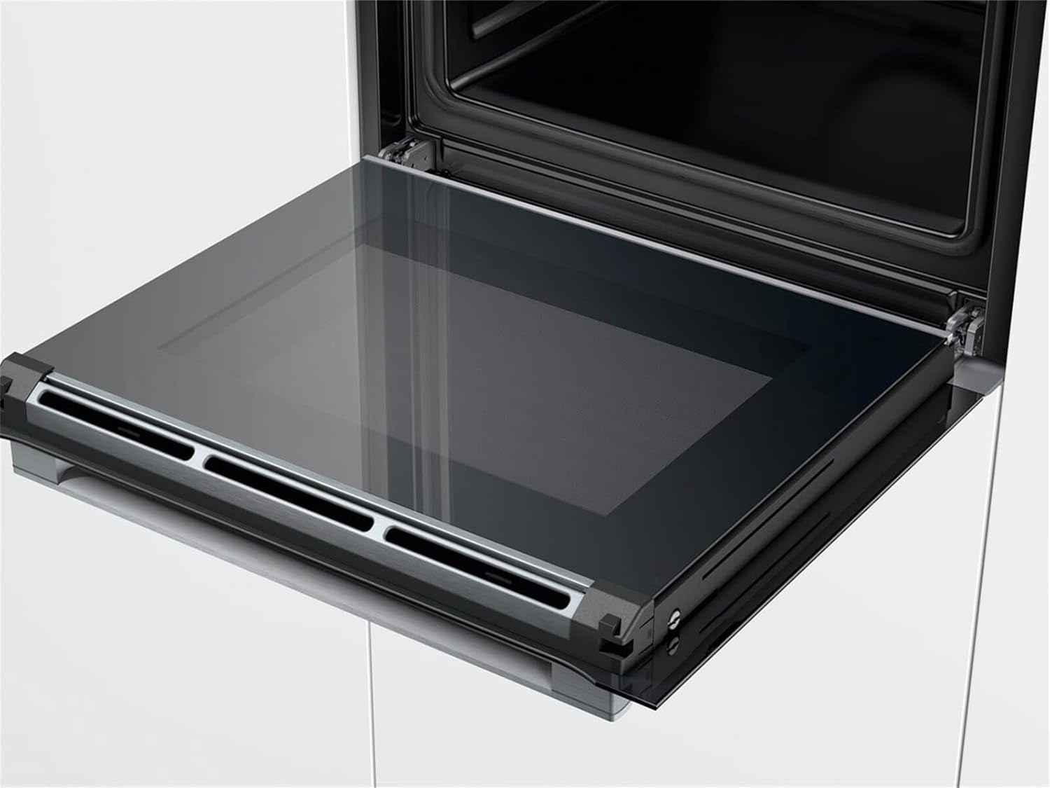 HBG675BB1 Série 8 Four Électrique À Encastrer/A / 71 L/Noir/Air Chaud plus 4D Acier Inoxydable