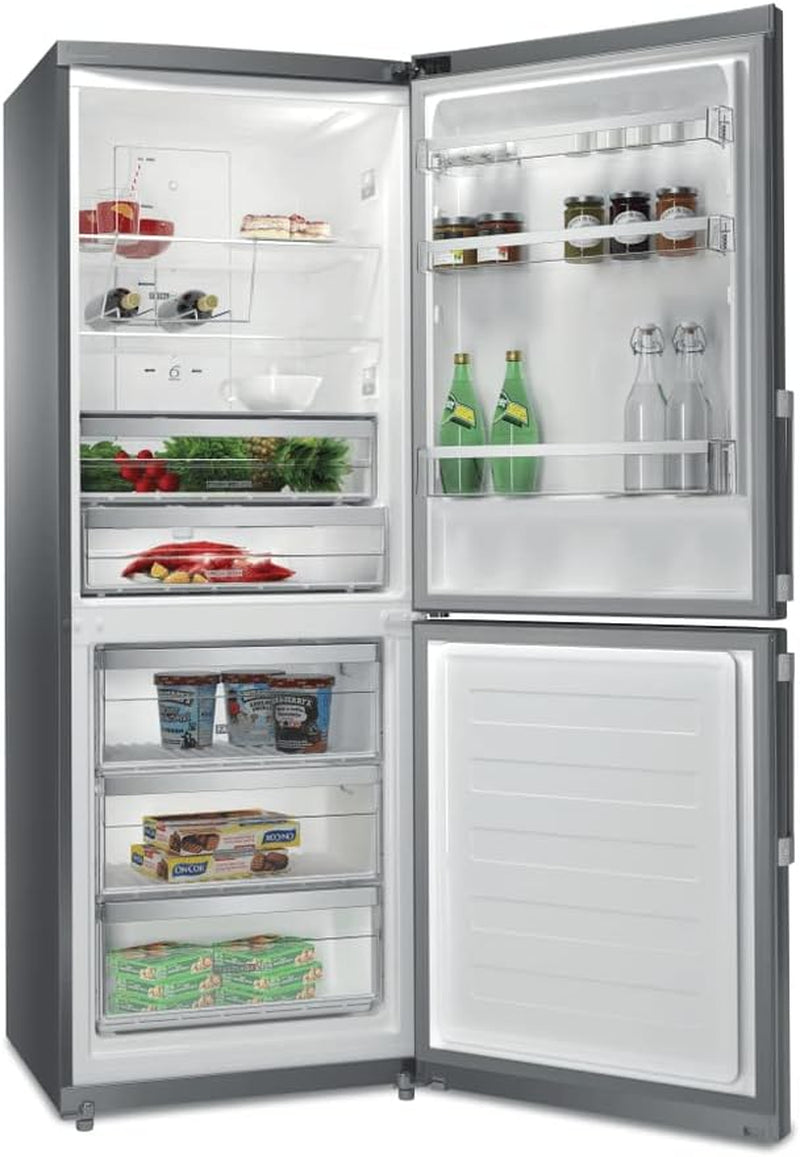 COMBI WHIRLPOOL BTNF5323OX 195X70 INOX A+++