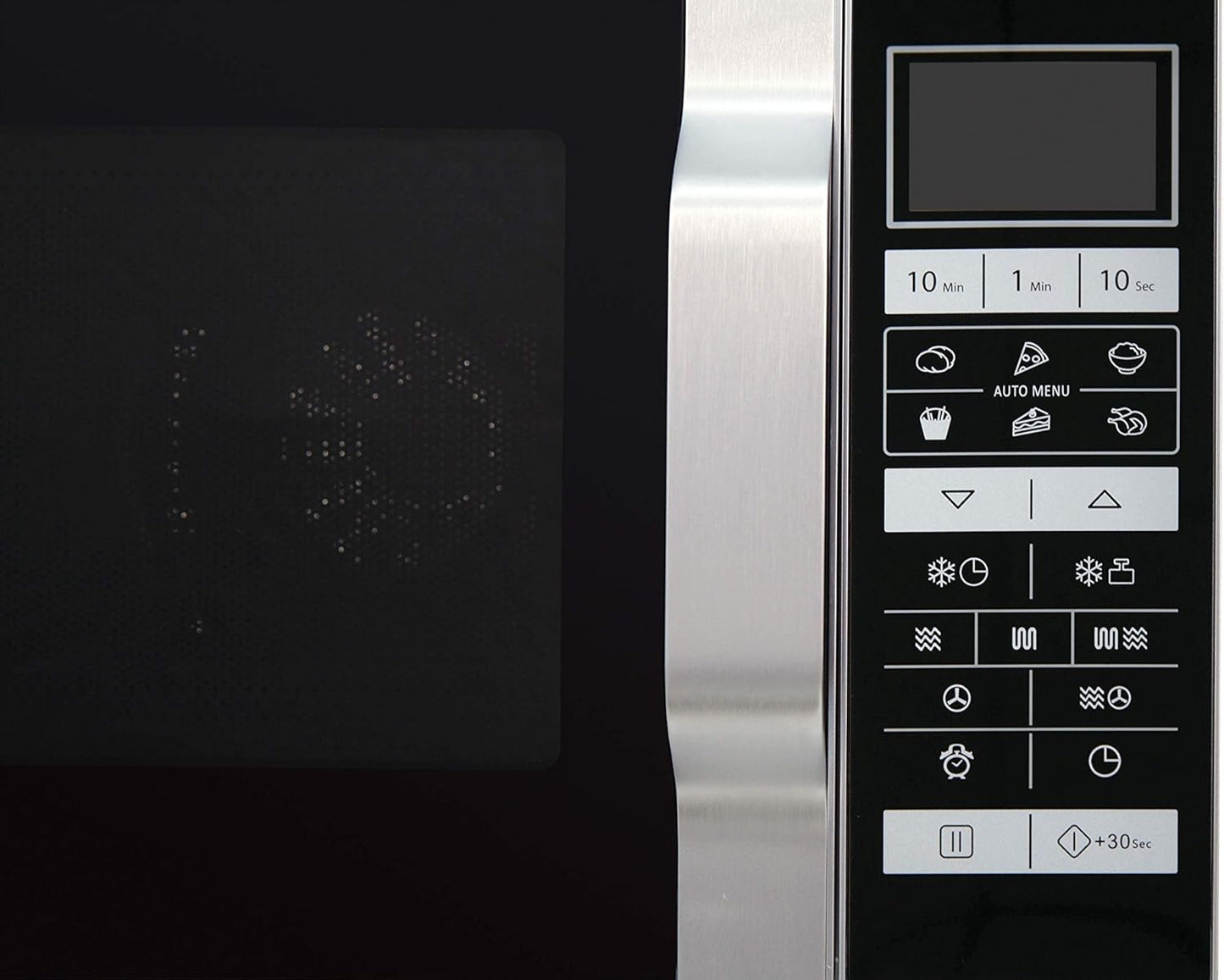 R-860S Micro-Ondes Combiné 25 Litres À Plateau Fixe - Argent