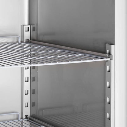 SNACKH400BTV Congélateur, 429 L, En Acier Inoxydable, Compatible GN 1/1, Avec Thermostat Numérique, Pour La Restauration Et La Grande Cuisine