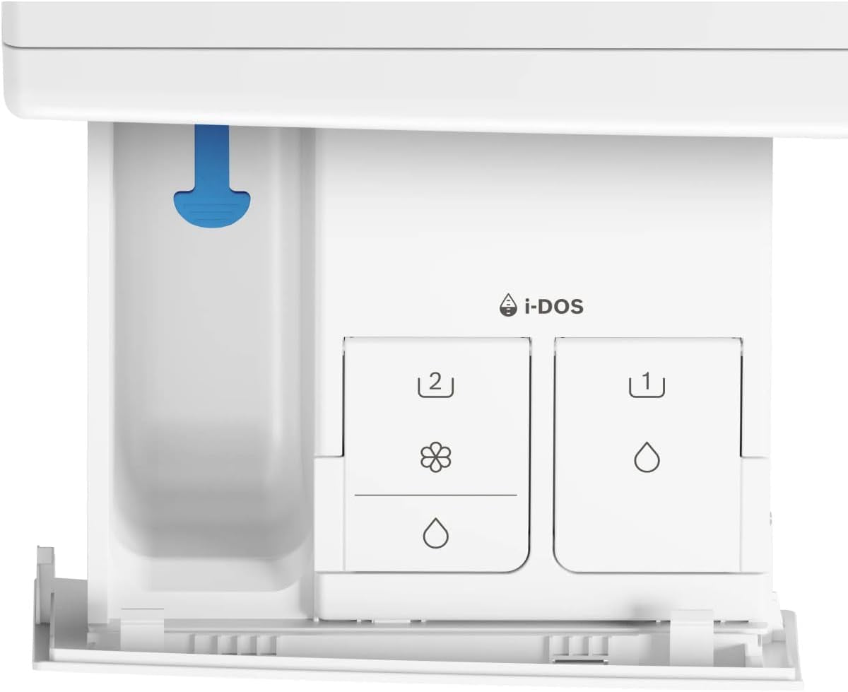Bosch WGB256A2FR Série 8 - Lave-Linge, Pose-Libre, Dosage Automatique I-Dos | Blanc, 10 Kg, 1600 Trs/Min, Speedperfect, Activewater, Efficacité Énergétique a -30%, I-Dos Avec Scan De La Lessive