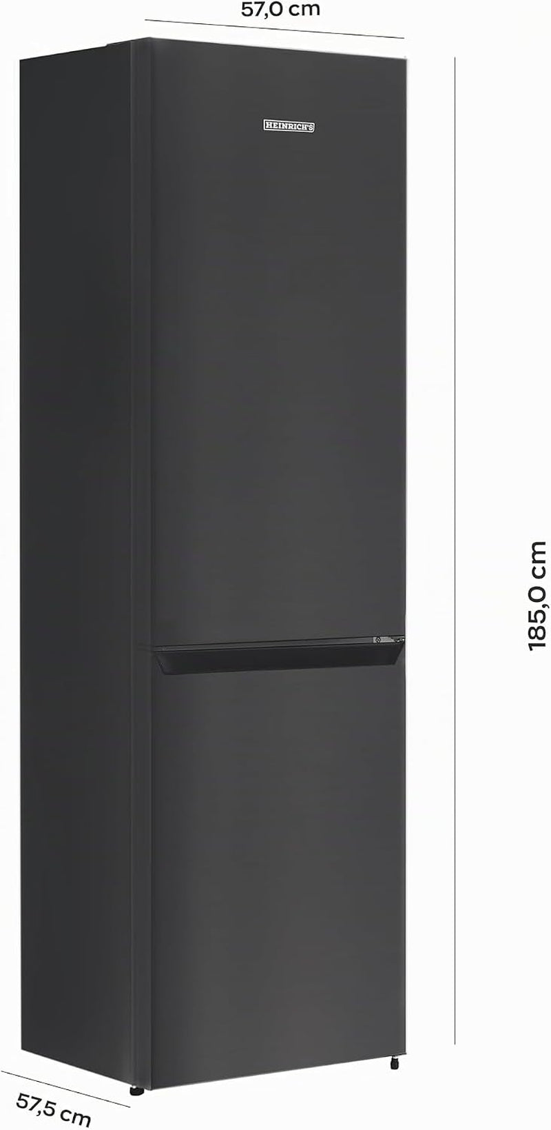 Réfrigérateur-Congélateur 269 Litres, Volume De Refroidissement 198 L, Congélateur 71 L, Éclairage LED, Charnière De Porte De Réfrigérateur Interchangeable, Silencieux 39 Db, Grandes Boîtes