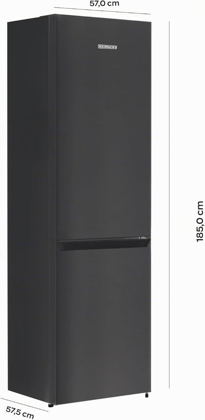 Réfrigérateur-Congélateur 269 Litres, Volume De Refroidissement 198 L, Congélateur 71 L, Éclairage LED, Charnière De Porte De Réfrigérateur Interchangeable, Silencieux 39 Db, Grandes Boîtes