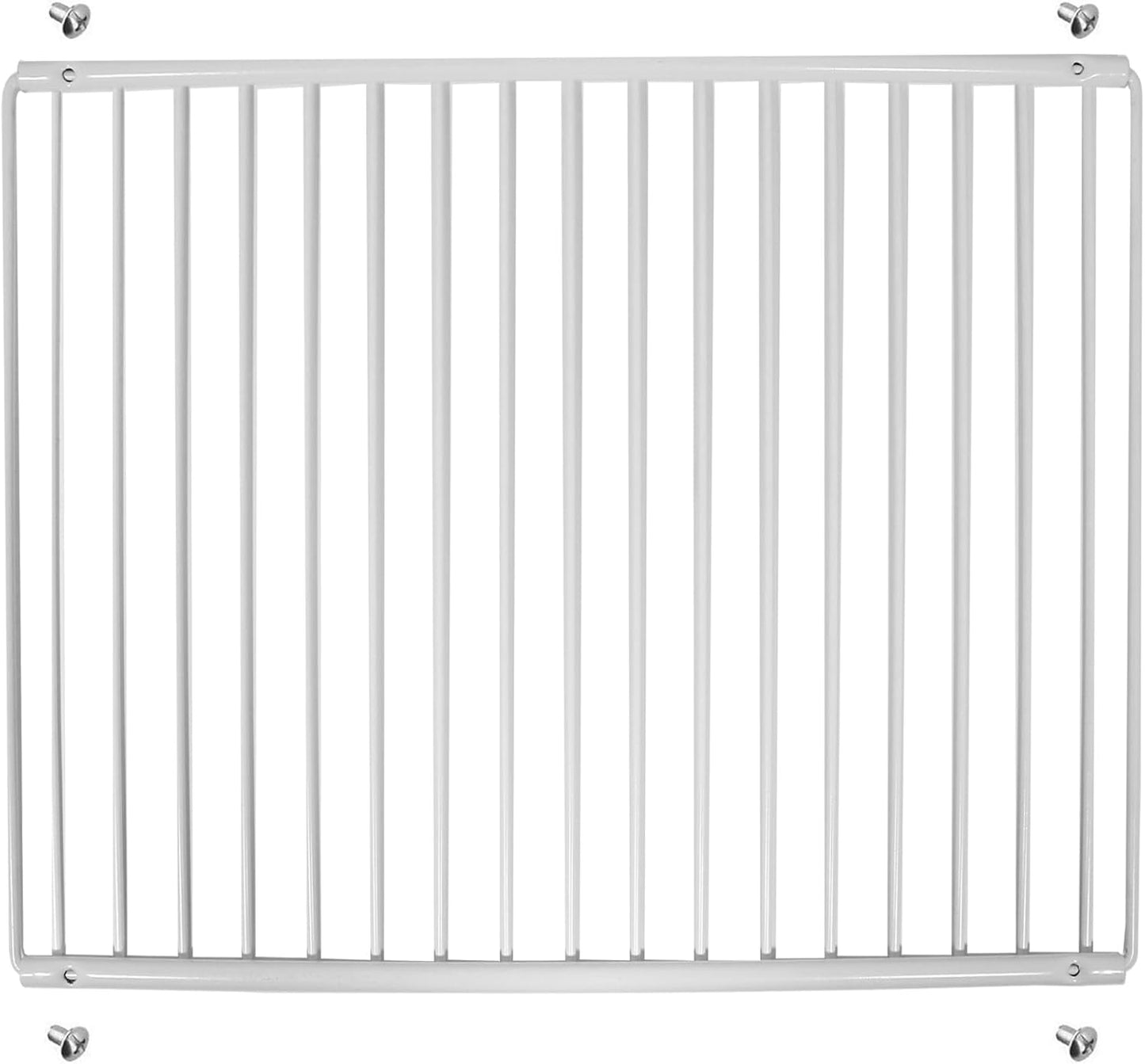Étagère De Réfrigérateur Compatible Avec Beko Réfrigérateur/Congélateur Réglable Revêtement Plastique Blanc Extensible (Lot De 2 Étagères, Grand, 425 Mm – 670 Mm X 320 Mm)