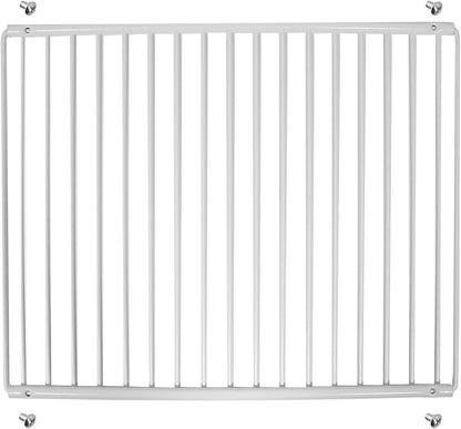 Étagère De Réfrigérateur Compatible Avec Beko Réfrigérateur/Congélateur Réglable Revêtement Plastique Blanc Extensible (Lot De 2 Étagères, Grand, 425 Mm – 670 Mm X 320 Mm)