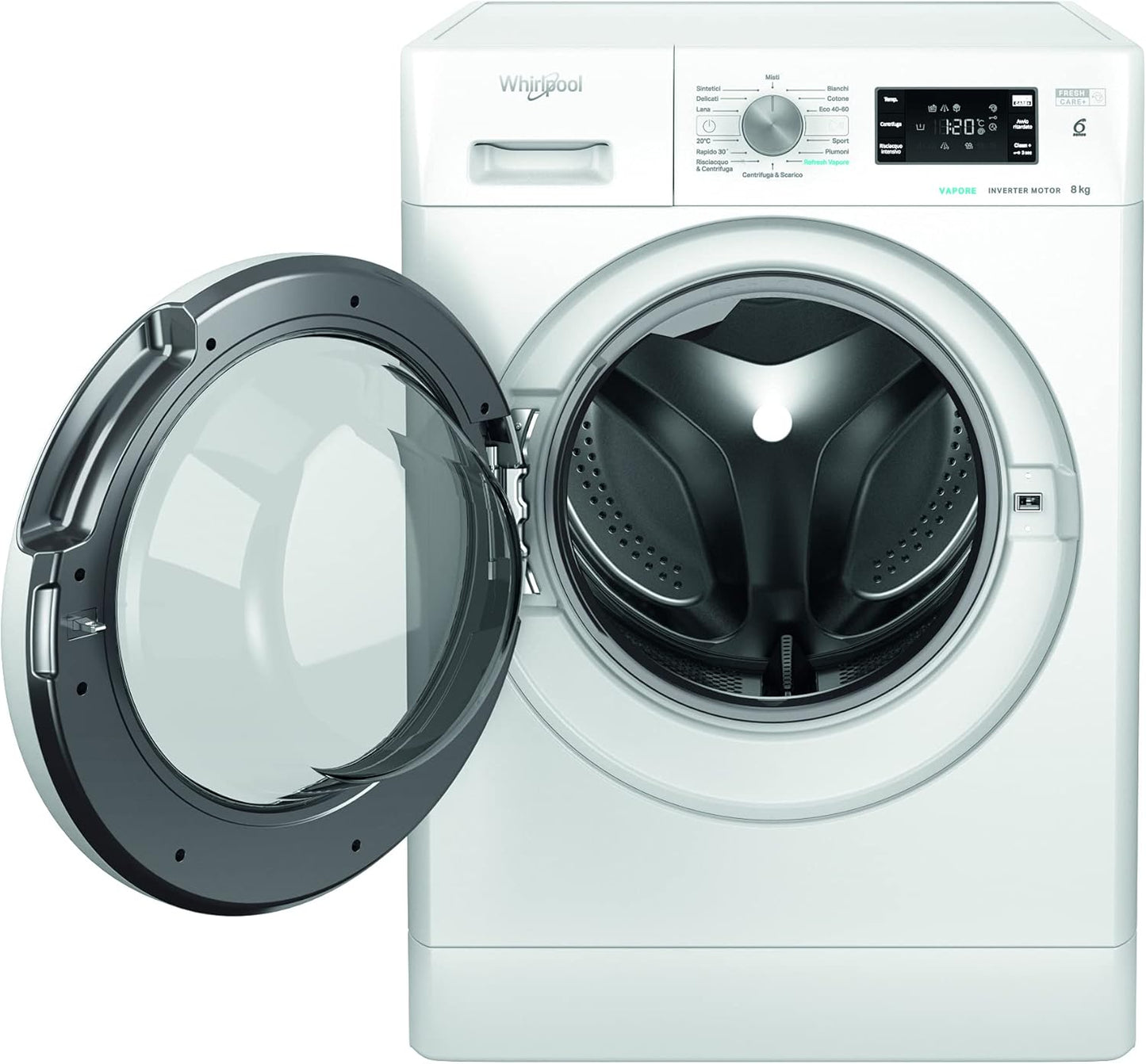 FFB D85 V IT, Machine À Laver À Chargement Frontal À Installation Libre, 8 Kg, 1200 Tours/Min