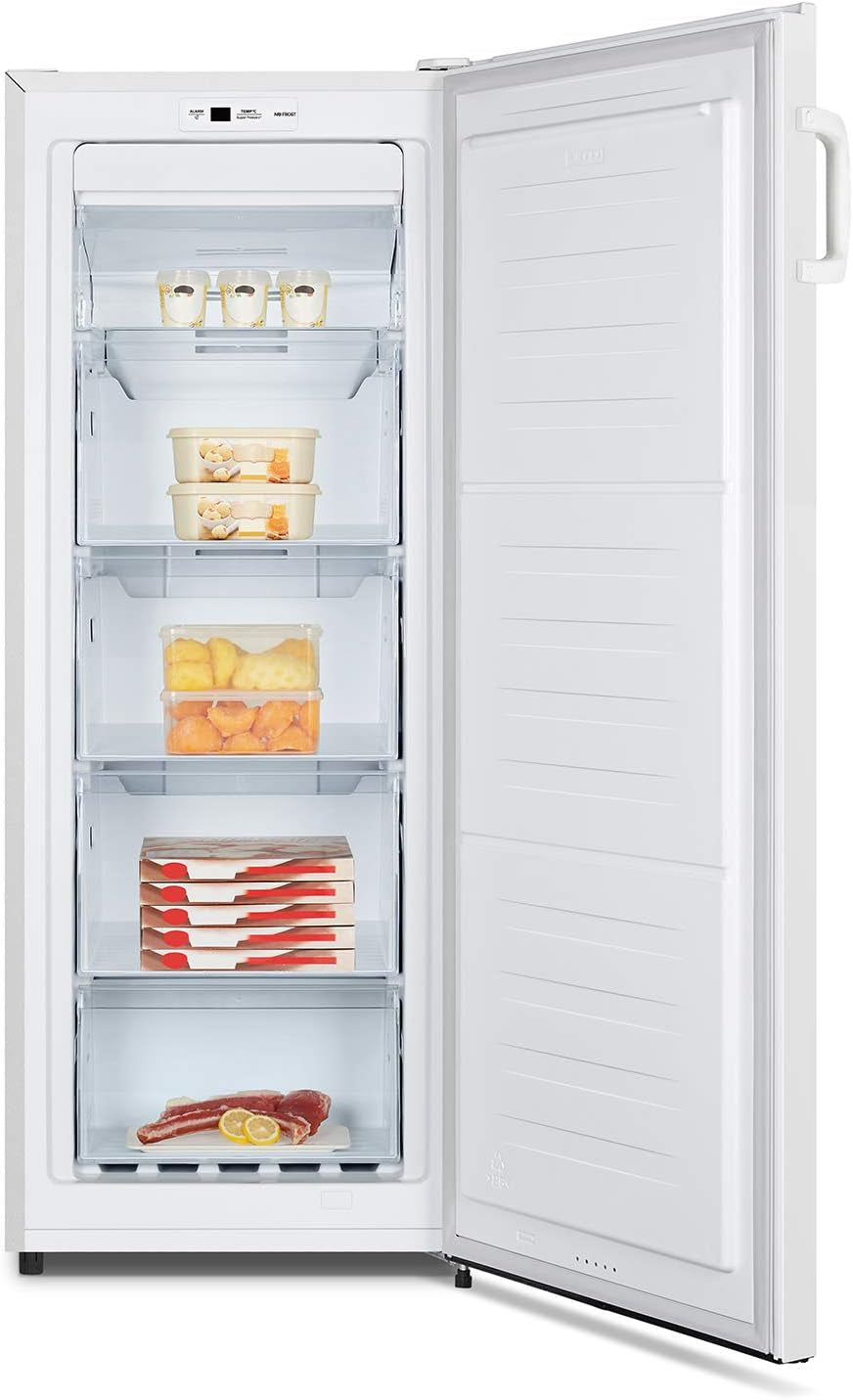 Hisense Congélateur Fv191N4Aw2/Totalnofrost/ Superfreze/ Alarme De Porte/Multiflow 360°/Bigbox/143,4 Cm/ Compartiment Congélateur 147 L/41 Db/ 205 Kwh/Blanc