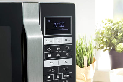 R-860S Micro-Ondes Combiné 25 Litres À Plateau Fixe - Argent