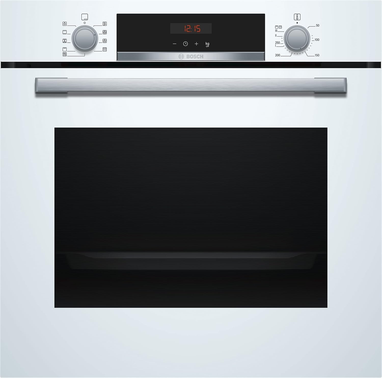HBA573BV0 Four Intégrable Série 4 - Four Multi-Fonctions - Pyrolyse - 3600 W - Grande Capacité De 71L - Blanc