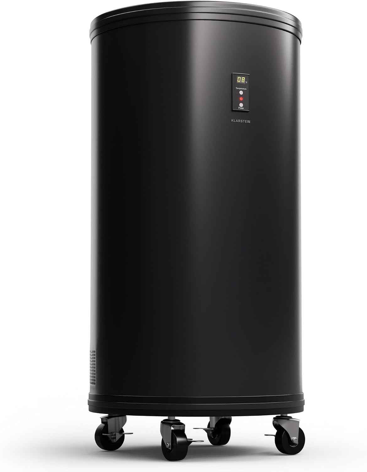 Klarstein Beersafe L Réfrigérateur Avec Écran LED, Réfrigérateur De Chambre Inox, Réfrigérateur À Boissons Intérieur/Extérieur, Cave À Vin Pour Boissons, Réfrigérateur 50 L Avec Vue 360°, 0-16°C