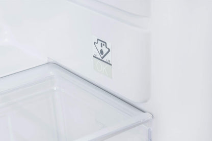 Exquisit Réfrigérateur KS16-V-H-040E Inoxlook | Meuble Sur Pied | Volume 127 L | Inoxlook | Étagères En Verre Et Compartiment À Légumes | Éclairage | Étagères De Porte | Butée De Porte Interchangeable