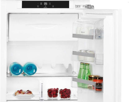 Bauknecht Kvie 2124 Réfrigérateur/Congélateur/A + + +/Hauteur 122 Cm/118 Kwh/An/173L Partie Isotherme/18L Partie Congélateur/Silencieux Avec Seulement 36 Db/Particulièrement Économie D'Énergie/Blanc