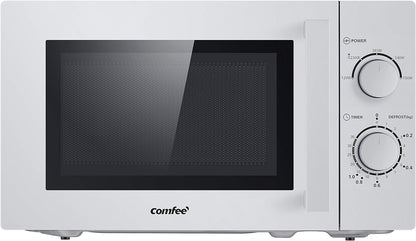 CMSN 20 Si Micro-Ondes, 5 Niveaux De Puissance, Éclairage Intérieur, Dégivrage Facile, Easy Degivrage, Plateau Rotatif À 360 °, 20 L/700 W, Mécanique, Argent