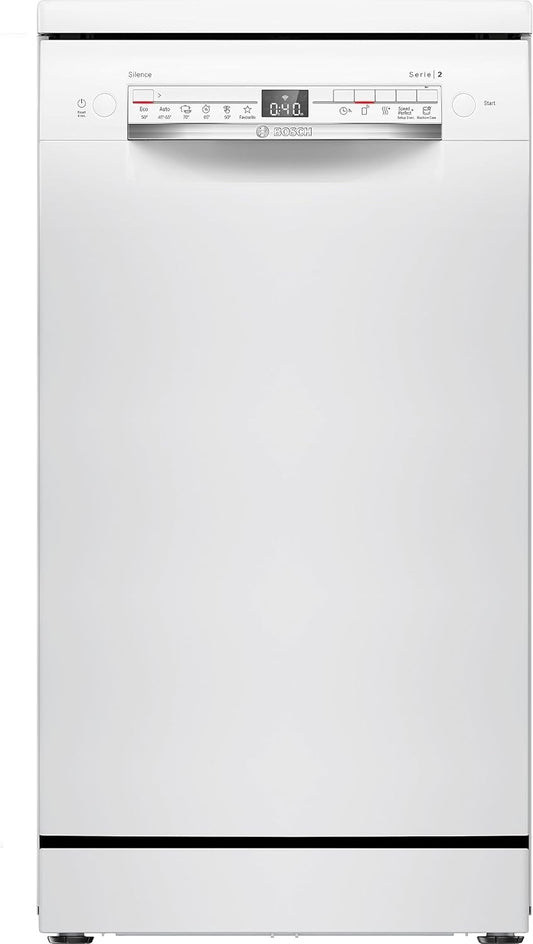 LAVE-VAISSELLE LARGEUR 45CM 10 COUVERTS 46DB BLANC CLASSE E