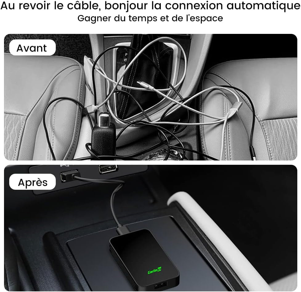2026 Nouvelle Mise À Niveau Adaptateur 5.0 2Air, Apporte Carplay/Android Auto Sans Fil, Brancher Et Utiliser, Connectivité Sans Fil