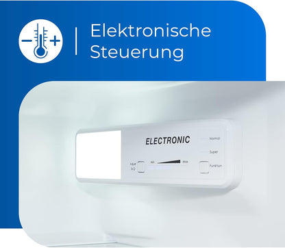 Exquisit Réfrigérateur Encastrable EKS201-V-E-040F - Encastrable - Montage De Porte - Capacité Utile : 199 L - Blanc