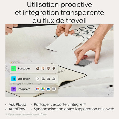 Note Pro Enregistreur Vocal IA Dictaphone Avec Transcription Argent | RéSumé IA Saisie Multimodale Jusqu’À 50H D’Enregistrement Teams ConçU Pour ConféRences RéUnions Appels ÉTui Inclus