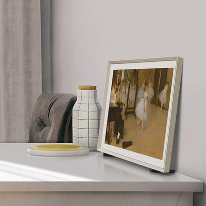 TV the Frame 2023 32 Pouces QLED TQ32LS03C, Écran Full HD Sans Reflets, Téléviseur Cadre Photo, Smart TV, Accès Art Store, Technologies OTS Lite Et Q-Symphony, Accroche Murale Et Pieds Inclus