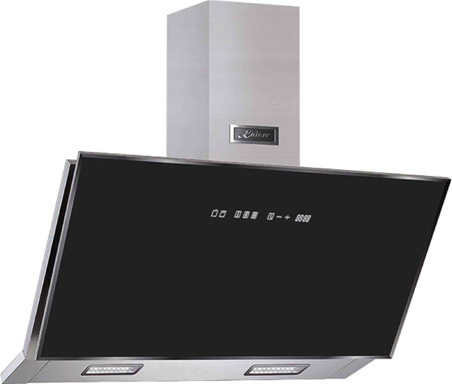at 9430+Tuyau. Hotte Aspirante 90 Cm, Verre, 3 Niveaux De Puissance, 1250 M³/H, Hotte Avec Minuterie, Hotte À Recyclage D'Air, Vainqueur Du German Brand Award 2018