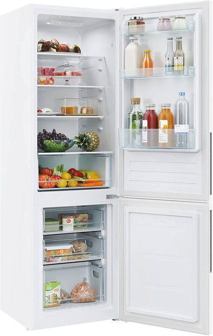 CCT3L517EW Réfrigérateur Combiné - Pose Libre, Hauteur : 1,77 M, 260L, 2 Portes Réversibles, Low Frost, LED, 39 Db, Blanc, Classe E