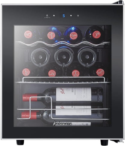 KRC-40FCSS Wine Refrigerator, 15 Bottles, 40 Litres