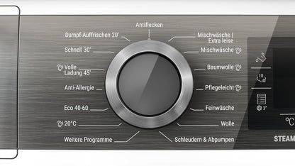 Bauknecht B7 99 Silence DE Machine À Laver À Chargement Frontal/A -30% / 9 Kg/Technologie Gentlepower/Option Hygiène Steam/Moteur Direct Drive/Départ Différé/Sécurité Enfant