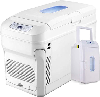 YADLCR Mini Réfrigérateur Glacière Thermoélectrique Congélateur 35L Voiture/Camion 24V / 12V / 220-240V Chaud/Froid Frigo Portable Pour La Conduite De Voyage À Domicile