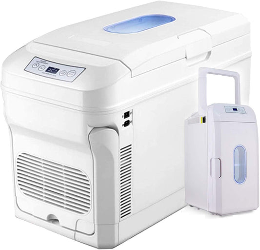 YADLCR Mini Réfrigérateur Glacière Thermoélectrique Congélateur 35L Voiture/Camion 24V / 12V / 220-240V Chaud/Froid Frigo Portable Pour La Conduite De Voyage À Domicile