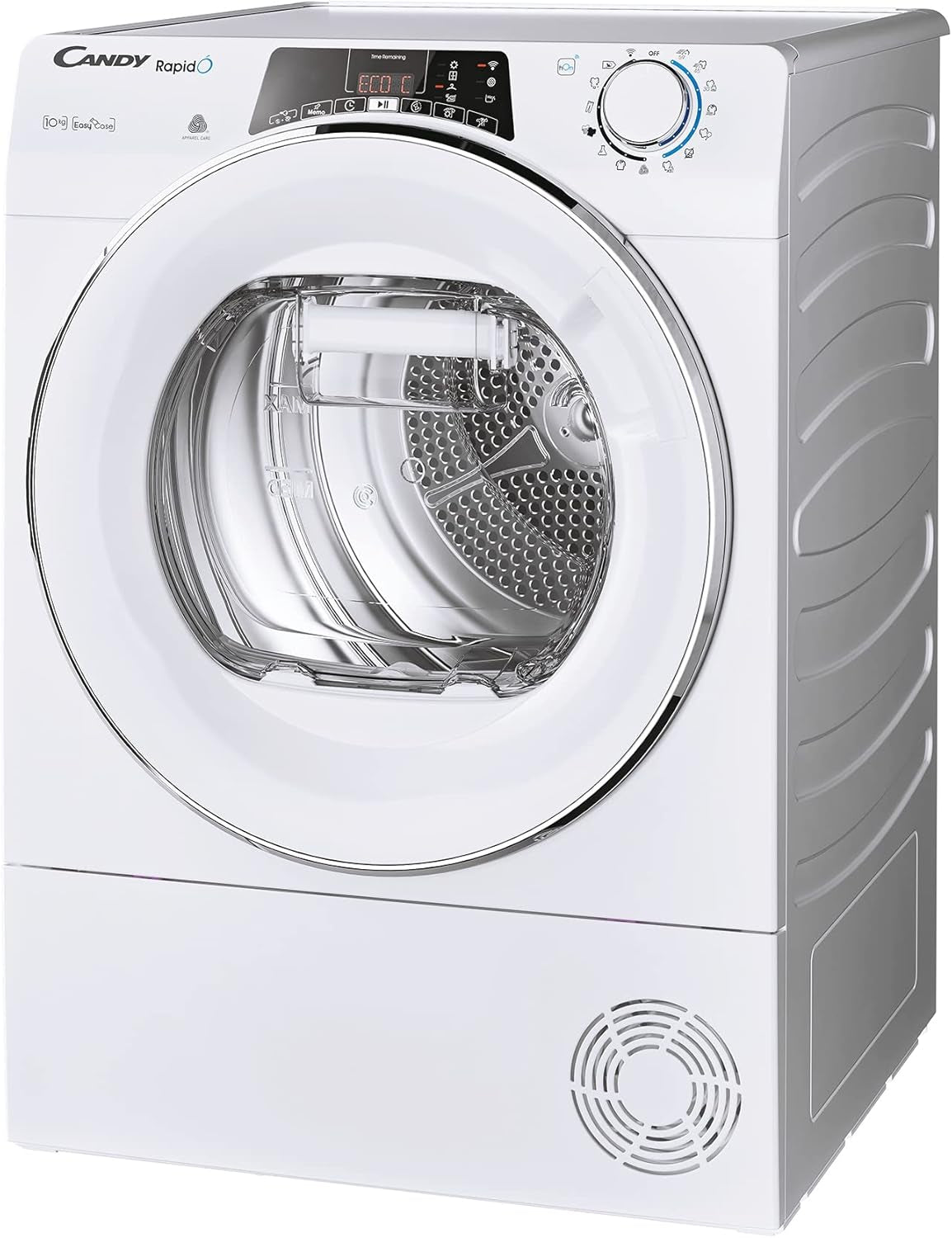 Rapidó, ROE H10A2TCEX-S, Sèche-Linge À Condensation, 10 Kg, Pompe À Chaleur, Écran Smart Text, Wifi, App Hon, 7 Cycles Rapides, Tiroir À Condensation, 5 L, Anti-Rides, Démarrage 24H, Classe A++,