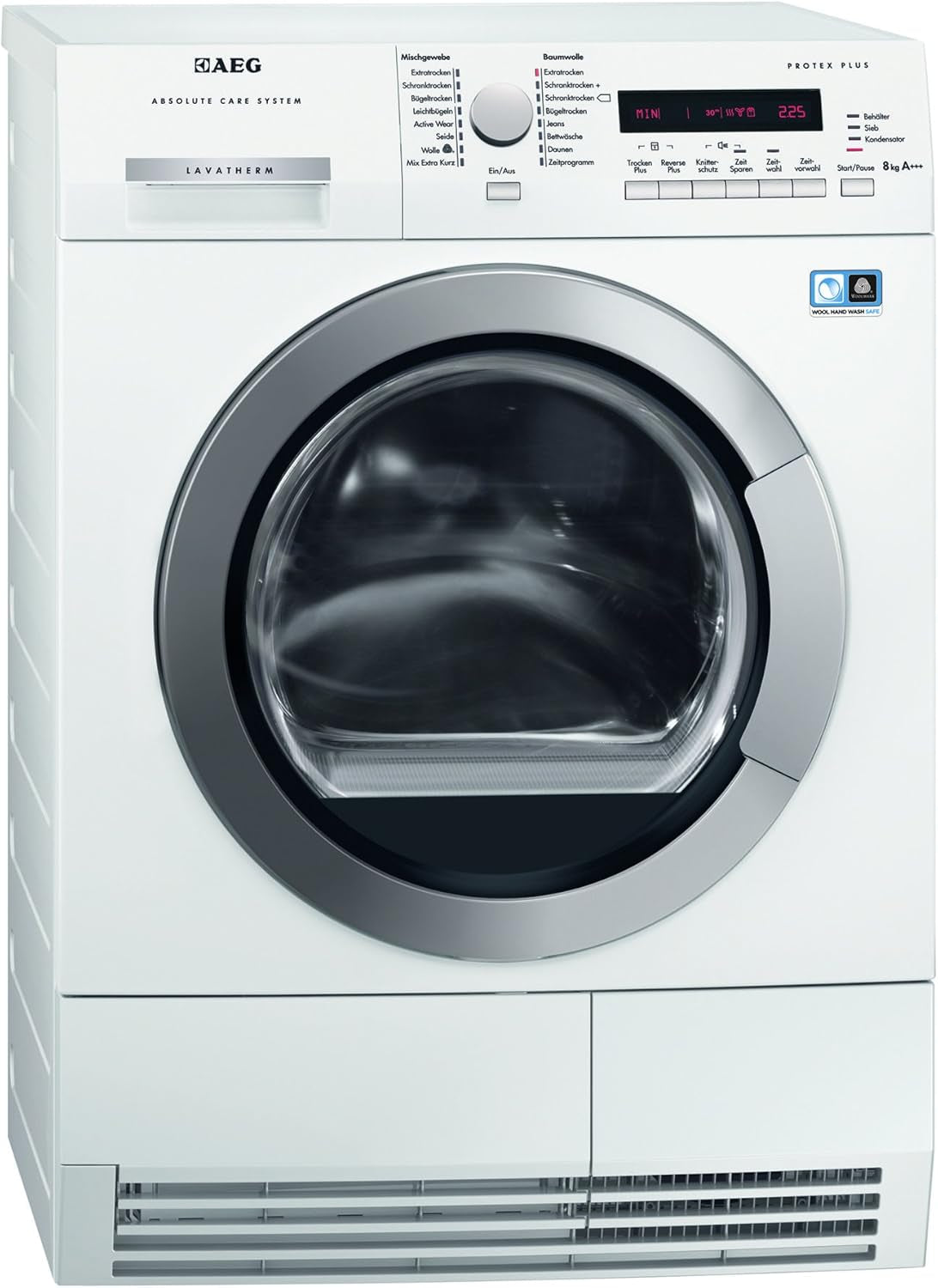 Lavatherm T7768Vih 7358901/A + + +/8 Kg/Électeurs Rotatif Et Touches/Argenté Avec Ökoflow Et Absolutecare Système/Blanc