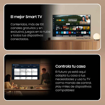 TV QLED 4K 2024 75Q60D Smart TV De 75" Avec plus D'1 Milliard De Couleurs, Couleurs Certifiées, Le Meilleur Smart TV Et Contrôlez Votre Maison Avec Smartthings