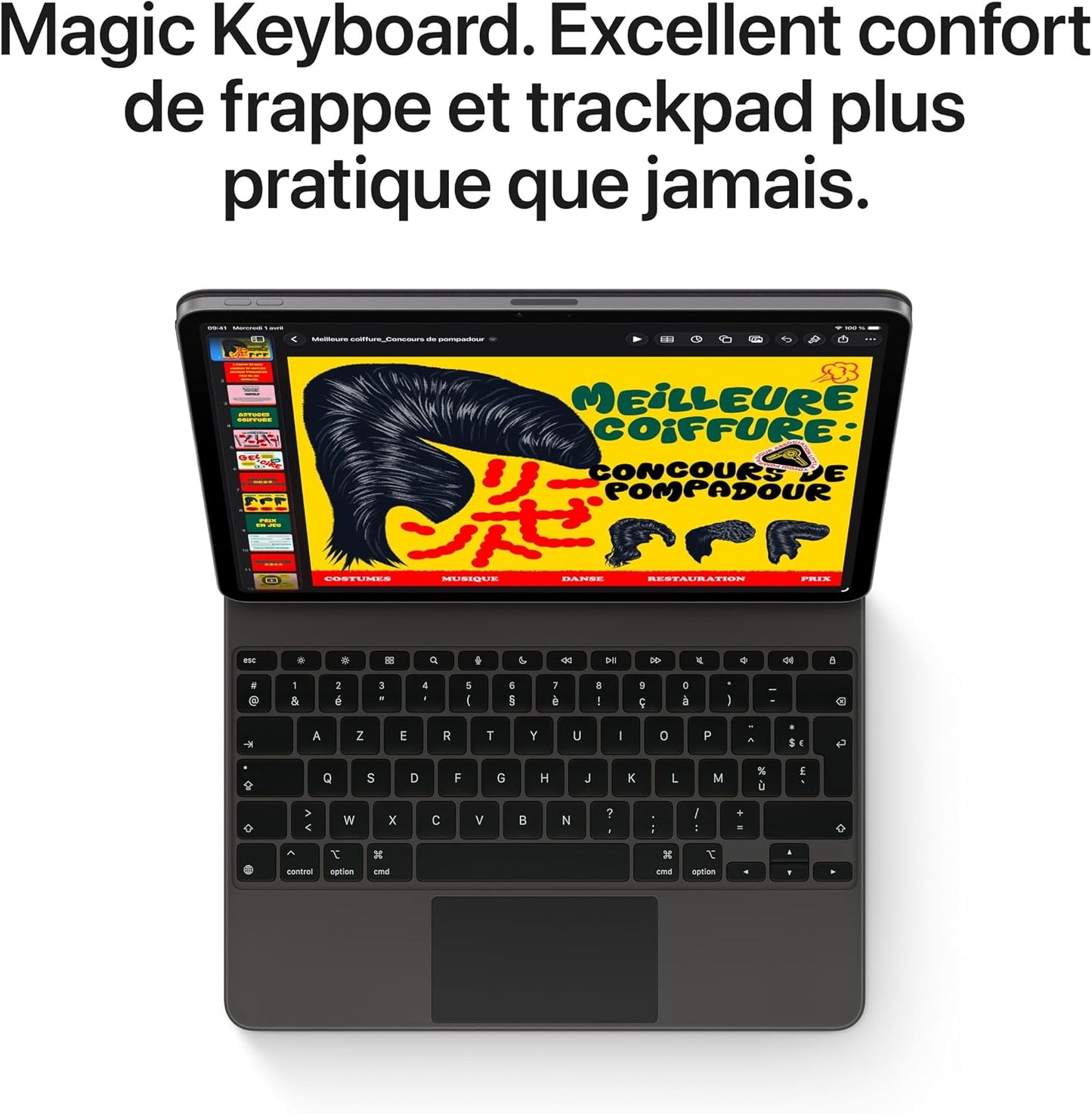 Ipad Air 13 Pouces (M4) : Écran Liquid Retina, 256 Go, Caméras Avant/Arrière 12 MP, Wi‑Fi 7 Avec  N1, Touch ID, Autonomie D’Une Journée – Gris Sidéral