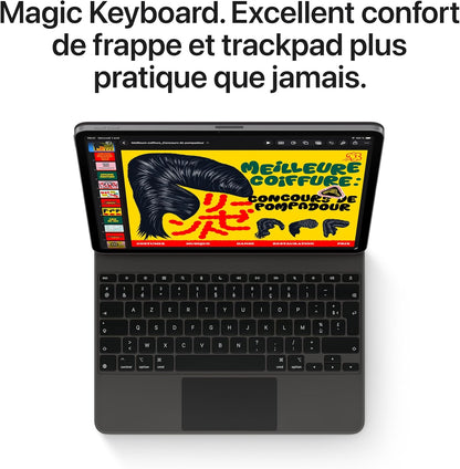 Ipad Air 13 Pouces (M4) : Écran Liquid Retina, 256 Go, Caméras Avant/Arrière 12 MP, Wi‑Fi 7 Avec  N1, Touch ID, Autonomie D’Une Journée – Gris Sidéral