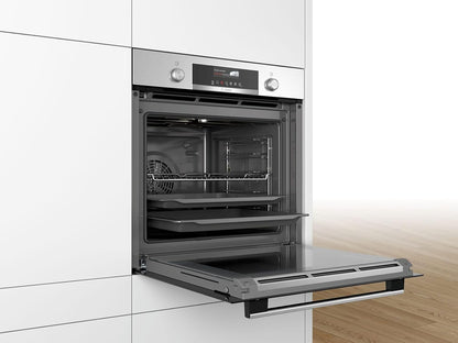 Serie 6 HBG579BS0 Four 71 L a Noir, Acier Inoxydable