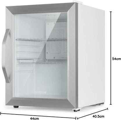 Beersafe Crystal White Réfrigérateur À Bière, Réfrigérateur À Boissons Avec Porte Vitrée, Réfrigérateur, Réfrigérateur Pour Bouteilles De 33 Litres
