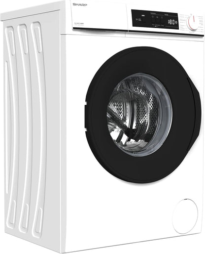 ES-NFA714BWB-DE Machine À Laver À Chargement Frontal/B / 7 Kg / 1400 Tr/Min/Advanced Inverter Motor/Allergy Smart / 15 Programmes Avec Programme Court Aquastop/Blanc